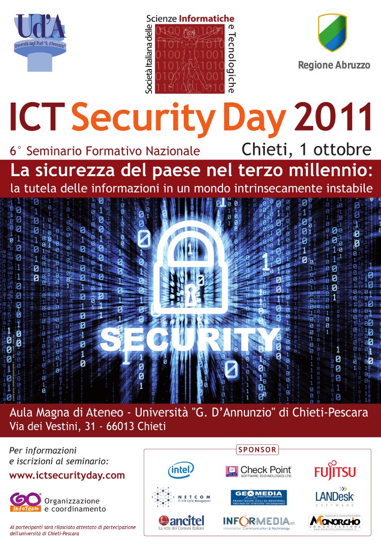 ICT Security Day 2011: la sesta edizione a Chieti