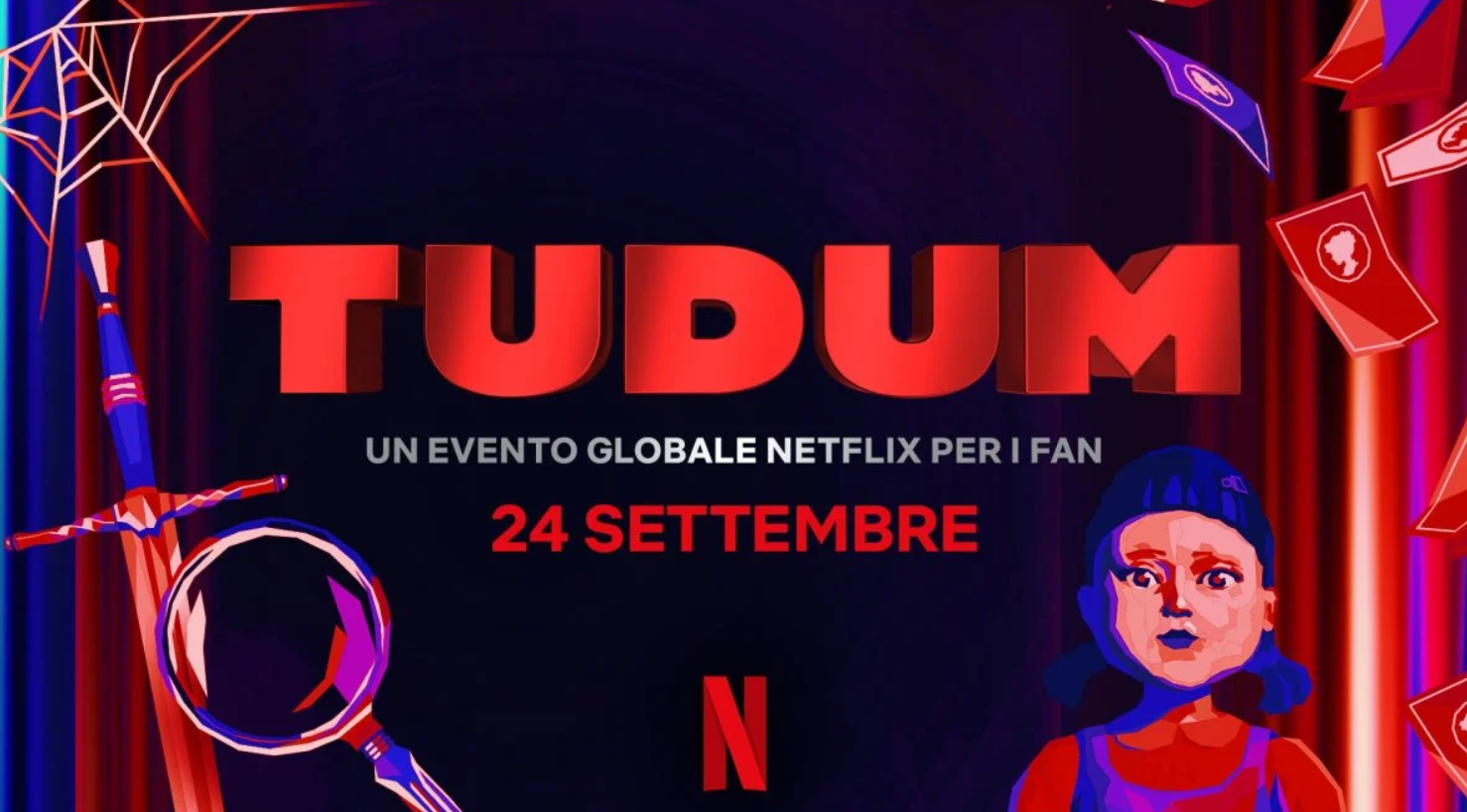TUDUM: l’evento Netflix in programma il 24 settembre
